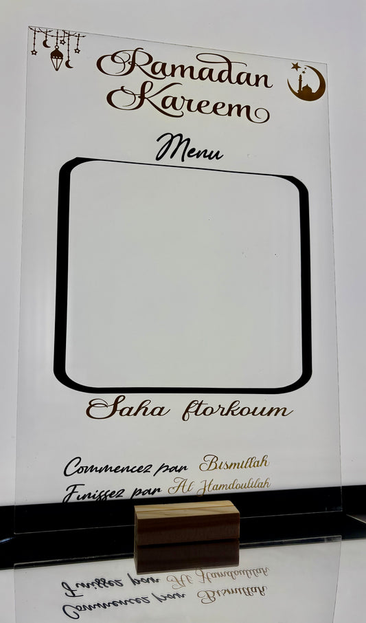 Plexiglass Spécial Ramadan
